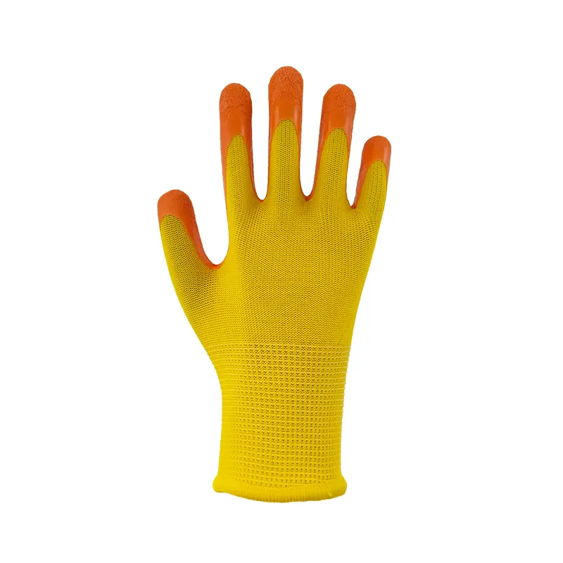 Multi-Purpose work leather gloves-Split Leather Single Palm Hand Safety Working Industrial Labor Building Glove