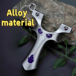 Mới hợp kim công suất cao Săn Bắn Súng cao su nhanh phẳng da catapult thể thao ngoài trời giải trí săn bắn - Product Image 4