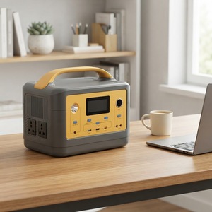Station d'alimentation solaire portable 800W 110V/220V à onde sinusoïdale pure, station solaire portable pour l'alimentation extérieure - Product Image 2