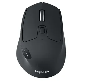 Logitech M720 Триатлон многофункциональная беспроводная мышь Bluetooth USB объединяющий приемник 1000 DPI 8 кнопок для ноутбука Mac iPadOS