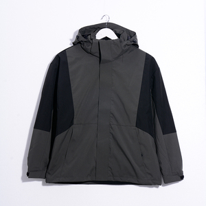 Xinglan Men's Fashion Drop Shoulder Storm Jacket 3-in-1 Protected Windproof &amp; <strong>Waterproof</strong> <strong>Warm</strong> for Spring With Polyester Filling - Product Image 5