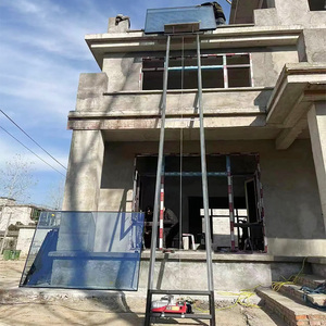 12-25m Lifter Platform Cheap Home Construction Cargo <strong>Hoist</strong> 200kg Power Electric Stair Elevator Ladder Lift - Product Image 5