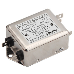 Filtro EMI Aodun AN-10A4HL 250V CA, Módulo de Filtro de Modo Común para Reducción de Ruido en Fuentes de Alimentación - Product Image 5