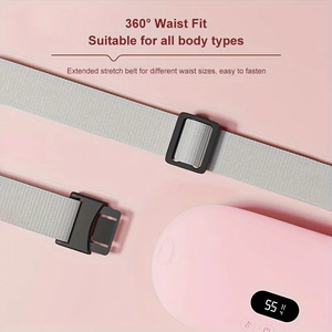 Inteligente Tecnologia Período Massagem Digital Sem Fio Menstrual Aquecimento Pad Período Alívio Da Dor Dispositivo Massagem Belt - Product Image 4