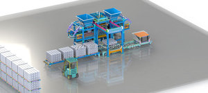 QT18 25 Línea de Producción de Máquinas Automáticas para Fabricar Bloques de Hormigón Sólidos y Huecos - Product Image 2