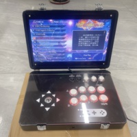 Console de jeu portable Pandora Box 14 pouces tout-en-un, jeux d'arcade double poste à monnayeur en anglais