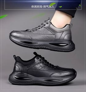 Zapatos de Cuero Casuales Deportivos para Hombre, Moda 2025, Zapatos Casuales de Negocios, Zapatos de Primavera y Otoño a la Moda - Venta al Por Mayor - Product Image 6