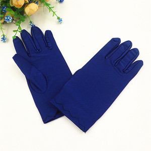 Gants de cyclisme en spandex pour femmes Fulishu, couleur unie, élastiques, pour l'été, pour adultes - Product Image 2