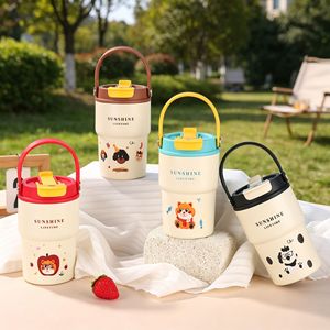 Sunshine Lifetime Insulated Water Bottle 316 Stainless Steel Double Wall Vacuum With Handle Travel Outdoor Use - Product Image 1