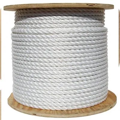 28mm/40mm/52mm/60mm/72mm/80mm/88mm/104mm/120mm/144mm 3 strand poly propylene monofilament rope colorful Ropemanufacturer Rope