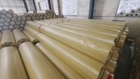 Bâche en PVC 650GSM 20*20 1000D résistante à l'eau et aux UV, couverture tissée pour voitures et camions, système de bâche en PVC enduit 20*20 1000D
