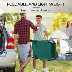 Silla Reclinable Plegable de Tela Oxford para Exteriores, 5 Niveles de Reclinación, para Camping, Playa, Patio, Tumbona - Product Image 2