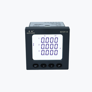 Ampèremètre LCD triphasé à montage sur panneau EastSong 72*72mm ES72Y-I3 RS485 Modbus RTU Classe 0.5 4 chiffres IP65 Compteur de courant compact <span class=keywords><strong>I1</strong></span> - Product Image 4