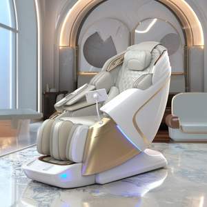 Sillón de Masaje 4D con Control por IA, Airbags para Todo el Cuerpo, Rodillos Dobles para Pantorrillas, SPA para Pies, Calentamiento de Cintura, Manos Biónicas, Bluetooth-Premium - Product Image 1