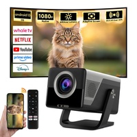 Projecteur intelligent Android Google TV Hotack X7AA, projecteur de jeu HD 1080P, home cinéma vidéo 4k, projecteur LCD portable, projecteur de voyage