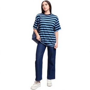 Camiseta Estampada Informal Premium para Mujer, Camiseta Gráfica Ligera de Jersey, Manga Corta, Top de Moda, Fabricante, Venta al por Mayor de Fábrica - Product Image 1