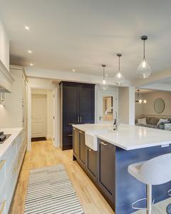 <span class=keywords><strong>Prix</strong></span> source d'usine Armoires de cuisine en bois massif de style porte classique avec contreplaqué Conception visualisée - Product Image 5