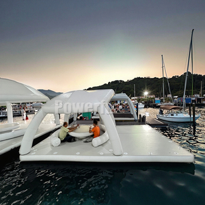 Inflatable nước nổi đảo nền tảng trẻ em Inflatable biển nổi Dock chơi nước nổi lều cho người lớn - Product Image 1