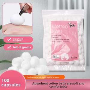 100 pièces de coton démaquillant pour vernis à ongles, nouvelle conception professionnelle, pour utilisation en salon, désinfecter et nettoyer les pointes des ongles, dégraisser - Product Image 3