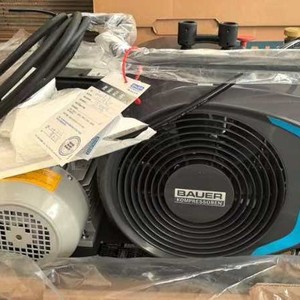 Bauer Juniorii High Pressure Air Compressor Oil Free <b>Portable</b> Reciprocating <b>Ac</b> Power Air Cooled - Product Image 4