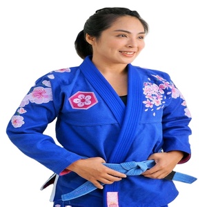BJJ Gi para hombres mujeres Jiu Jitsu uniforme Kimono adulto MMA Judo cinturón libre brasileño 100% algodón hecho en Pakistán BJJ GI grappling - Product Image 3