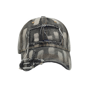 Gorra de Béisbol de Mezclilla Vintage 2026 con Agujeros de PVC, Unisex, Ajustable, Protección Solar, para Exteriores, Estilo Joker - Product Image 5
