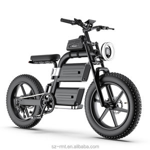Vélo de montagne électrique pour adultes de 20 pouces, batterie au lithium sportive, frein à disque, 2500W 60V 70KM, moteur à moyeu arrière sans balais, 7 vitesses, assistance au pédalage - Product Image 6