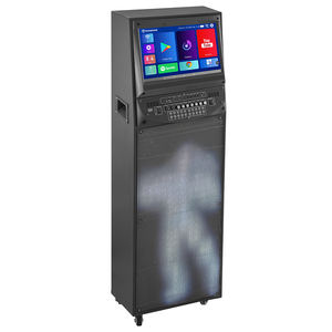 Diamond 10 ''Woofer Home cinéma tout-<span class=keywords><strong>en</strong></span>-un système Android écran tactile karaoké haut-parleur de <span class=keywords><strong>scène</strong></span> avec 2 microphones sans fil - Product Image 1