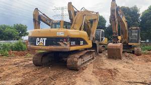 CAT320C 20 tonnes 90% nouvelle pelle à faibles heures de travail avec roulement d'engrenage de moteur de composants de noyau d'origine à bas prix - Product Image 5