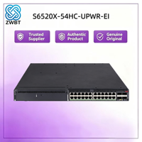 Commutateur réseau H3C S6520X-54HC-UPWR-EI POE SNMP VLAN QoS 28 ports 2,56 Tbps L3 en stock