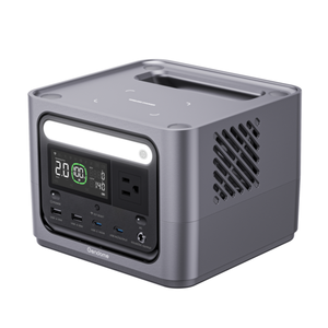 Estación de Energía Portátil GenDome GO 300, 300W 288Wh, Generador Solar, Salida USB-C PD de 140W, 110V/230V, Onda Sinusoidal Pura, Batería de Respaldo LiFePO4 - Product Image 1