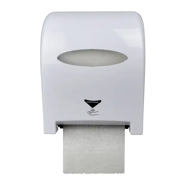 Wall Mounted Bathroom kitchen Accessories automatic sensor touchless  electric ABS plastic auto cut paper towel dispenser