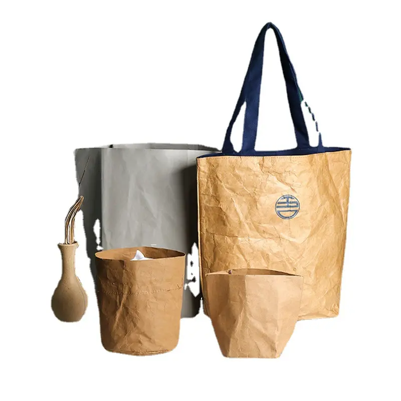 Çok özellikler çok yönlü hediye çantası fabrika toptan özel logo su geçirmez ve toz geçirmez eko Satchel