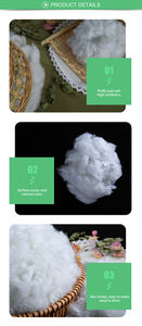 Tela cortada de poliéster de alta calidad, fibra hueca, alta resistencia, baja elasticidad, fácil de lavar y secar - Product Image 3