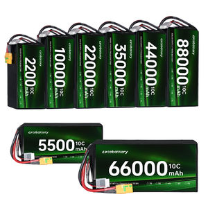 CEBATTERY FPV Drone pili 3S <span class=keywords><strong>6S</strong></span> 5500mah 9600mah 11000mah XT60 fiş ile 22000mah katı hal <span class=keywords><strong>Lipo</strong></span> pil paketi - Product Image 1