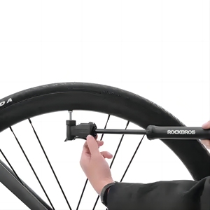 ROCKBROS <strong>Cycling</strong> Bike Bi-directional Design Compact American/Rrench <strong>Nozzle</strong> 80psi Mini <strong>Pump</strong> - Product Image 5