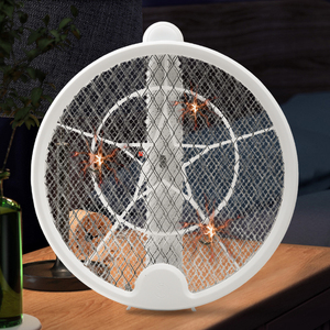 Thân Thiện Với Môi Có Thể Gập Lại Kính Thiên Văn Điện <span class=keywords><strong>Fly</strong></span> Vỉ Đập Vợt Thông Minh Kiểm Soát Dịch Hại Kính Thiên Văn Zapper - Product Image 4