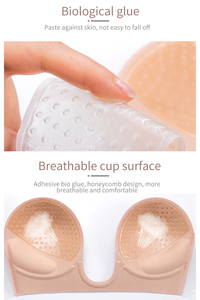 Soutien-gorge push-up en silicone sans couture en forme de <span class=keywords><strong>U</strong></span> pour femme <span class=keywords><strong>Mei</strong></span> Xiao Ti, sans dos, sans armatures, sans bretelles, invisible, sous-vêtements, accessoire intime - Product Image 6