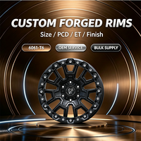 Rines de 17 y 18 Pulgadas 6x139.7 5x127 Estilo Beadlock para Toyota Land Cruiser LC200/LC300 Isuzu D-MAX MU-X Ford F-150