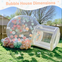 Offre Spéciale ballon bulle dôme tente rebondissant fête cristal Transparent gonflable clair bulle maison videur