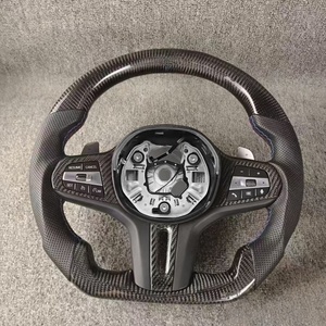 Volante Deportivo de Fibra de Carbono para Modelos <span class=keywords><strong>BMW</strong></span> G20 G30 G22 G01 G02 G30 G05 G06 G08 G14 G15 G82 G80, Accesorios Personalizados para Automóviles - Product Image 1