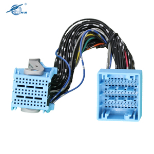 Fabrika özelleştirilmiş 60 Pin araba <span class=keywords><strong>Stereo</strong></span> radyo çalar iso kablo demeti molex konnektör fişi otomotiv kablosu meclisi - Product Image 6