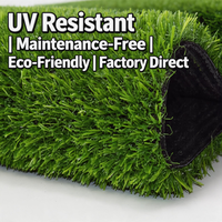 Gazon artificiel de 25 mm, haute densité, résistant aux UV, gazon synthétique pour la décoration de paysages et de jardins, gazon artificiel pour pelouse