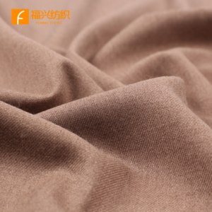 Sản xuất chống nhăn len/Polyester Rayon Spandex pha trộn len suiting vải cho phụ nữ - Product Image 5