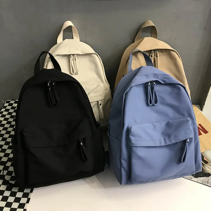 Multifunctional Waterproof Fashion Kids Children Teenager Girls Canvas Travel School Bag Backpack