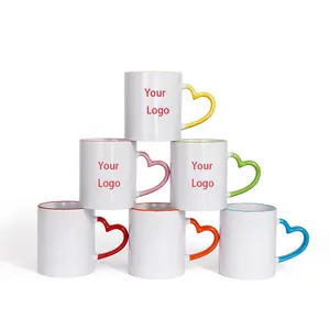 Tazas Para Sublimar 11oz Love Grip Travel Speckled Ceramic Custom Mug Wholesale Ceramic Mugs