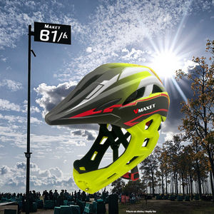 <span class=keywords><strong>Casco</strong></span> Integral para Bicicleta de Montaña con EPS Multidensidad para una Absorción de Impactos Superior, Certificado de Seguridad para Deportes Extremos - Product Image 4