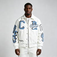 Blouson Bomber Personnalisé Homme Streetwear avec Écussons Brodés Vêtements Tendance Fabricant Grossiste Fournisseur de Haute Qualité Nouvelle Collection