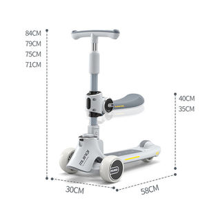 Gyroor Elektroroller für Kinder, Jugendliche, Jungen und Mädchen mit leichtem und verstellbarem Lenker H30 Max Kinder-Elektroroller - Product Image 3