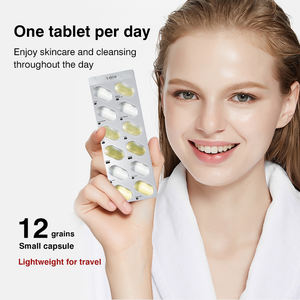 ऑल-इन-वन फेस केयर कैप्सूल पैकेजिंग ऑन-द-गो ब्राइटनिंग फेस सीरम टोनर क्रीम त्वचा देखभाल सेट - Product Image 2
